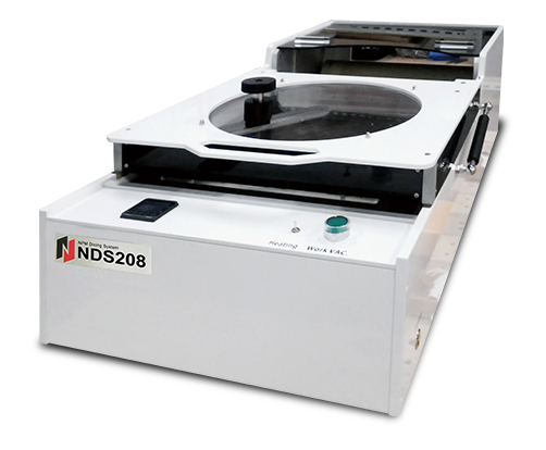 Wafer Mounter

NDS, NDS 台灣日脈, NDS Immersion Cooling System, NDS Dicing Service Center Taiwan, Totally Dicing, Dicing Saw, Automatic Dicing Saw, NDS Dicing System, Dicing Tape, Dicing Blades, Grinding Wheel, Dicing Accessories, Auxiliary Machines, Dicing Fluids, Wafer Cleaner, Dressing Board, Chuck Table, Wafer Mounter, New Metal Bond Blade for dicing system-in-package (SiP), Metal Bond Blade, system-in-package, Polishing Pad, Polishing Template, Wafer Ring, Wafer Coin Box, Green, cleaning, coating, heat dissipation, 清洗, 焊接, 冷卻, 散熱, 塗佈, Coolant, Cleaning, Cooling, Soldering, Coating, Chiller, 切磋琢磨, Dicing, Lapping, Polishing, Grinding, 台灣半導體展, 半導體展, 半導體, 切SiP金屬刀, 系統級封裝, 金屬刀, SiP, New Metal Bond Blade for dicing system-in-package (SiP), Metal Bond Blade, system-in-package